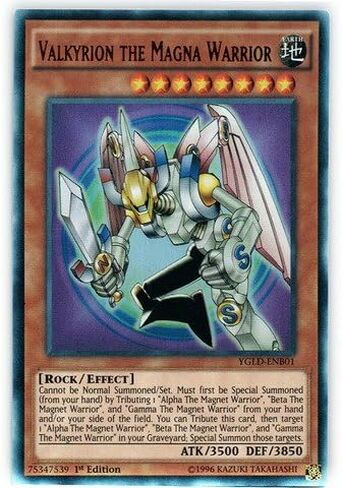 يو جي- أوه! - Valkyrion The Magna Warrior (YGLD -ENB01) - الطوابق الأسطورية Yugi - الإصدار الأول - نادر Ultra by Yu -Gi -Oh! in Saudi Arabia