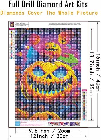 WGSMGL Gothic Angel and Devil Diamond Painting Kits للبالغين ، وأطقم فن الماس الكاملة للمبتدئين ، واللوحات Round 5D DIY Diamond Dots ، و Diamonds Pictures Gem Art and Crafts Home Decor in Saudi Arabia