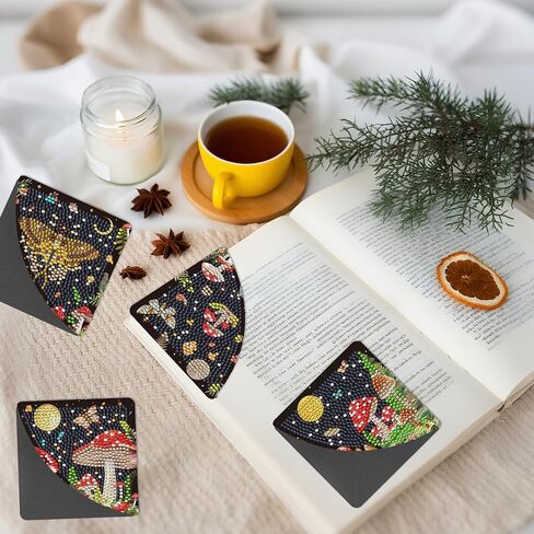 مرجعية مرجعية للفنون الماس في Skull Diamond - 6 أجهزة كمبيوتر Smerical Boho Skull Diamond Art Lundmarks Kit للبالغين. in Kuwait
