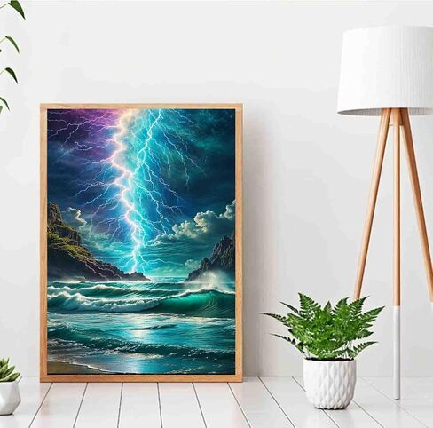 Dyaiangmu Dragon Diamond Art Kits للبالغين ، مجموعة الطلاء الماس الماس ، 5D Diamond Paint in Kuwait
