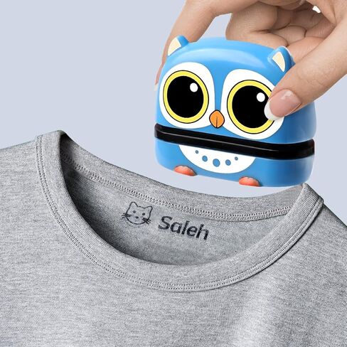 Children's Clothing Name Tags, Custom Double-Sided Permanent Labels, Used for Children's School Uniforms, schoolbags, Books, Clothes, etc., Water-Resistant Ink. in Saudi Arabia