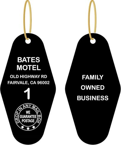 Psycho - Bates Motel Key Tag [ Fright Tags ] in Saudi Arabia