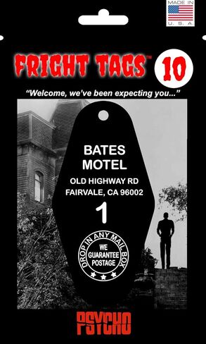 Psycho - Bates Motel Key Tag [ Fright Tags ] in Saudi Arabia