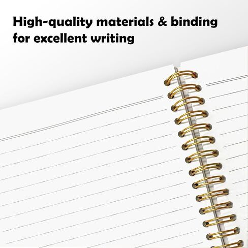 ROXMART Mental Health Matters Glitter Spiral Notebook, Mental Health Journal for Women, Psychologist Therapist Gifts, Floral Therapy Psychology Hardcover Notebook Journal, 5.5x8.3 Inch in Saudi Arabia