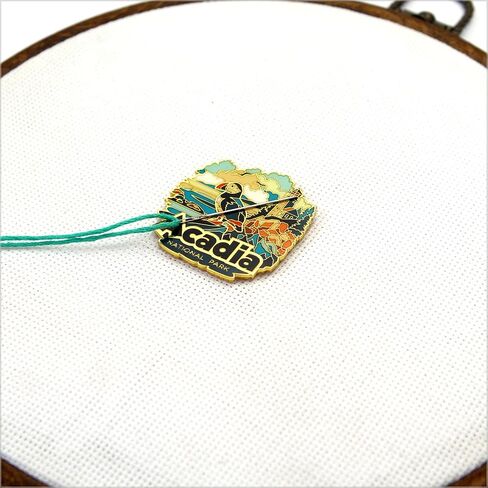 مجموعة Awesome Pattern Studio Needle Minder - Acadia National Park Magnetic Needle Minder. دبوس المينا للغرزة المتقاطعة والتطريز والحرف (مجموعة رقم 1) in Saudi Arabia