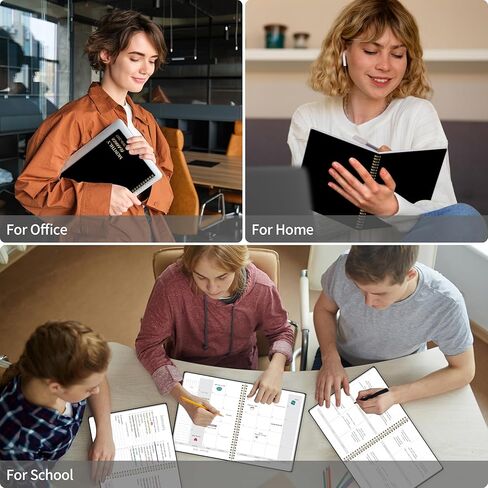 2026-2027 Monthly Planner - 2 Year Monthly Planner 2026-2027, Hard Cardboard Cover, Jan 2026 - Dec 2027, 7.5" x 10", 2 Year Calendar with 24 Month, Twin-wire Binding, Note Pages in Kuwait