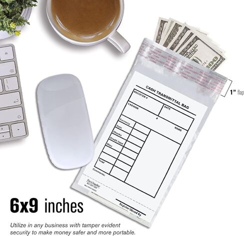 Cash Transmittal Bag - 5x9-1000/case in Saudi Arabia