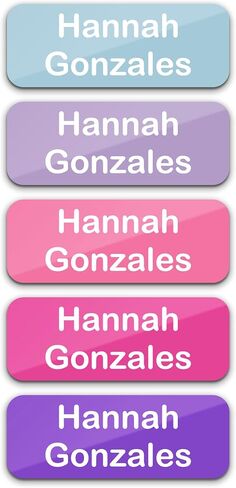 Personalized Waterproof Name Labels for Kids, Optional Packs 60, 130, 200 Labels, Custom Name Stickers for Kids' Clothing Tag, Water Bottle, Lunch Box, Customize Kid Name Label for Daycare - C3 in Kuwait