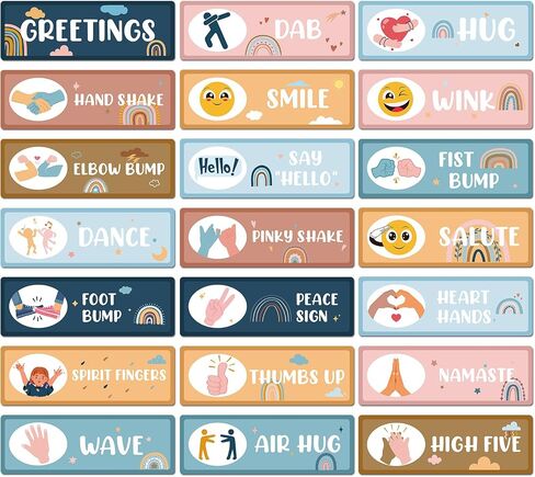 Pasimy 21 PCS خيار الاختيار قواعد الفصول الدراسية الملصقات بوهو البوهيو الاجتماعي التخلص من الملصقات التعليمية في الفصول الدراسية للمتوسطة الوسط إلى المدرسة يجب أن ترفع مستلزمات المعلم in Saudi Arabia