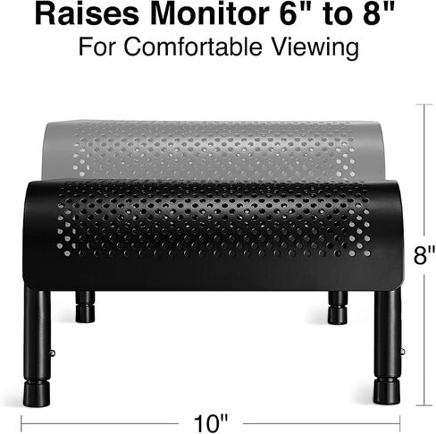 STAPLES 2108607 Adjustable Steel Monitor Stand in Saudi Arabia