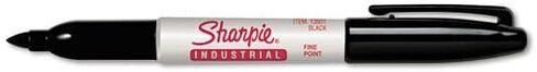 Sharpie Industrial Marker Fine Black ، حزمة من 2 ، 12 لكل منهما ، إجمالي 24 in Saudi Arabia