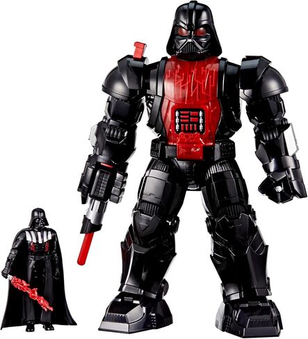 Star Wars Epic World of Action Darth Vader Ultimate Mech Force Suit ، بدلة ميكانيكية مقاس 11 بوصة وشخصية 4 بوصة ، ألعاب للبنين والبنات 4+ in Saudi Arabia