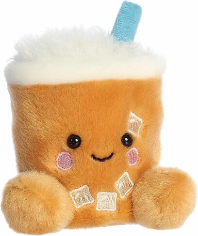 Aurora® Adorable Palm Pals™ Ashley Iced Coffee™ Stuffed Animal - Fun Collectible Plush for Kids and Adult Collectors - Perfect for Decorating Rooms and Birthday Gifts - Brown 5 Inches in Saudi Arabia