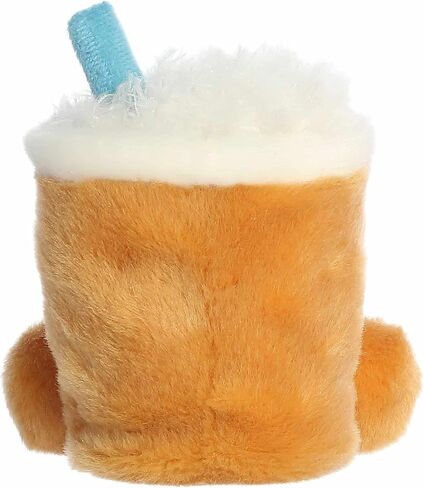 Aurora® Adorable Palm Pals™ Ashley Iced Coffee™ Stuffed Animal - Fun Collectible Plush for Kids and Adult Collectors - Perfect for Decorating Rooms and Birthday Gifts - Brown 5 Inches in Saudi Arabia