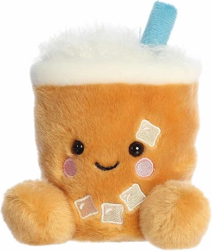 Aurora® Adorable Palm Pals™ Ashley Iced Coffee™ Stuffed Animal - Fun Collectible Plush for Kids and Adult Collectors - Perfect for Decorating Rooms and Birthday Gifts - Brown 5 Inches in Saudi Arabia