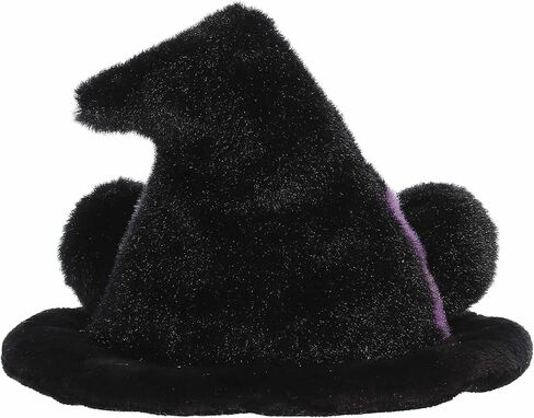 Aurora® Spooky Palm Pals™ Rowena Witch Hat™ Stuffed Animal - Fun Collectible Plush for Kids and Adult Collectors - Perfect for Halloween Decorations and Gifts - Black 4 Inches in Saudi Arabia