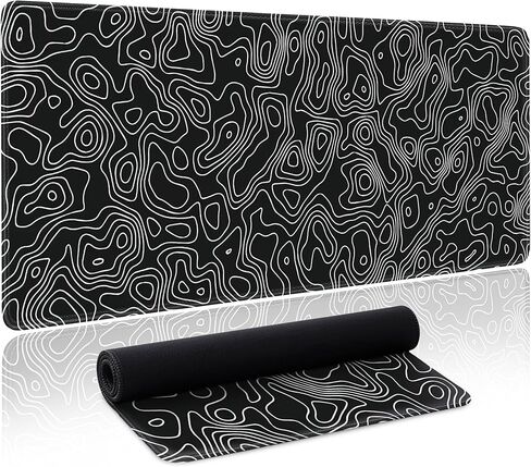 Japanese Samurai Anime Mouse Pad Large Desk Mat Extended Keyboard Mouse Pad Gaming Mousepad with Non-Slip Base and Stitched Edge Anime Mouse Mat Desk Pad 31.5 X 11.8 In Mouse Pads for Desk Home Office in Saudi Arabia