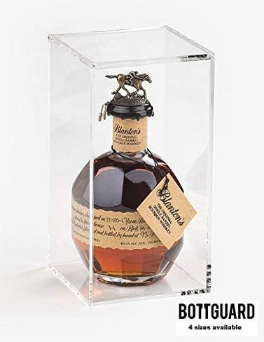 Acrylic Box Display Case Protect Collectible Toys Funko & Blantons Bottle in Saudi Arabia