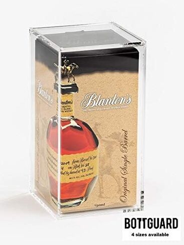 Acrylic Box Display Case Protect Collectible Toys Funko & Blantons Bottle in Saudi Arabia