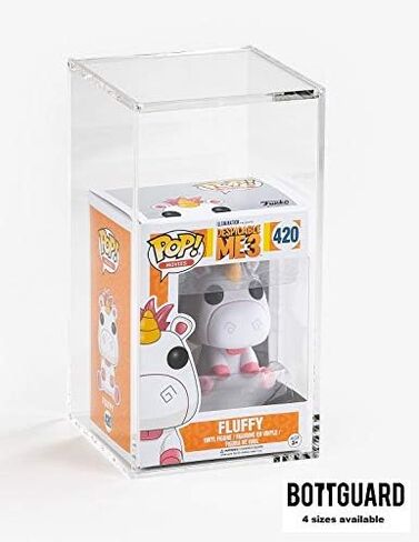 Acrylic Box Display Case Protect Collectible Toys Funko & Blantons Bottle in Saudi Arabia