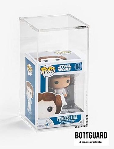 Acrylic Box Display Case Protect Collectible Toys Funko & Blantons Bottle in Saudi Arabia