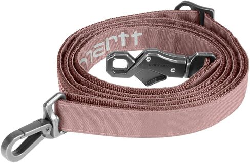 Carhartt Field Dog Leash, Durable 600-Denier Fabric W/Adjustable Metal D-Ring Hardware, Rose Tint, Large in Saudi Arabia