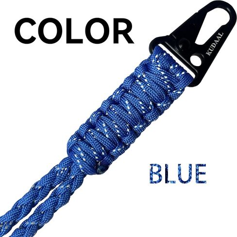 Paracord Lanyard keychain keyard heavice wraced keychain keychain lanyard for keys id camping haking action just action in Kuwait