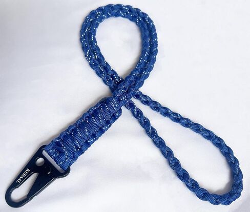 Paracord Lanyard keychain keyard heavice wraced keychain keychain lanyard for keys id camping haking action just action in Kuwait