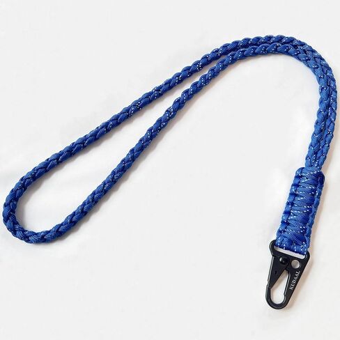 Paracord Lanyard keychain keyard heavice wraced keychain keychain lanyard for keys id camping haking action just action in Kuwait