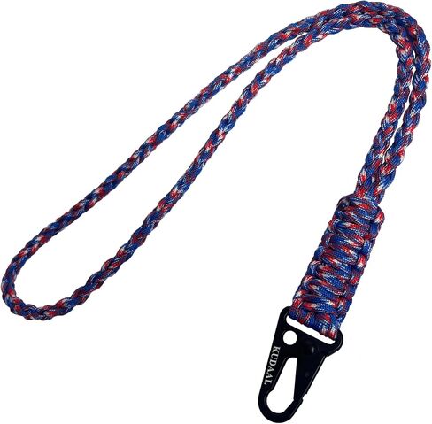 Paracord Lanyard keychain keyard heavice wraced keychain keychain lanyard for keys id camping haking action just action in Kuwait