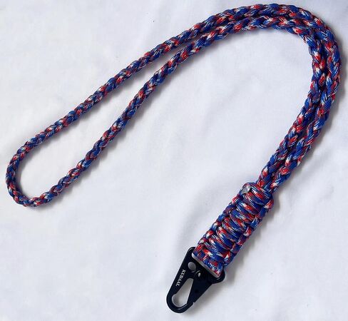 Paracord Lanyard keychain keyard heavice wraced keychain keychain lanyard for keys id camping haking action just action in Kuwait