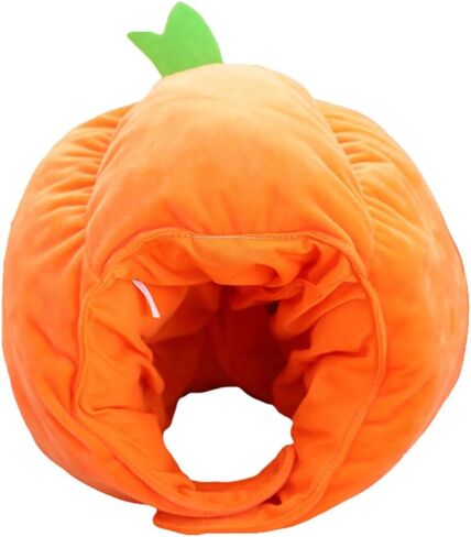 Kisangel 1pc Plush Halloween Pumpkin Hat, Novelty Cotton Pumpkin Headdress for Women Hair Bands Pumkin Costume in Saudi Arabia