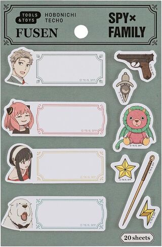 Hobonichi Techo Accessories Spy X Family: Notesy Notes in Saudi Arabia
