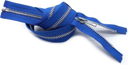 ykk® 24 "سحاب سترة ، ykk #5 الألومنيوم المعدن ~ الوزن المتوسط ​​~ فصل ~ 918 Royal Blue (1 Zipper/Pack) in Saudi Arabia