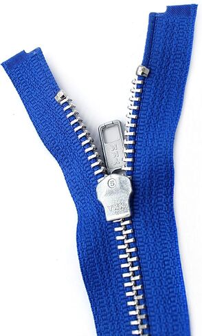 ykk® 24 "سحاب سترة ، ykk #5 الألومنيوم المعدن ~ الوزن المتوسط ​​~ فصل ~ 918 Royal Blue (1 Zipper/Pack) in Saudi Arabia