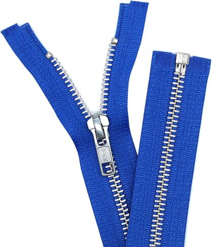 YKK® 28" Jacket Zipper, YKK #5 Aluminum Metal ~ Medium Weight ~ Separating ~ 918 Royal Blue (1 Zipper/Pack) in Saudi Arabia