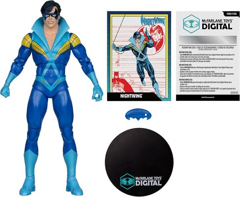 McFarlane Toys- DC Direct Nightwing (Teen Titans) 7in Action Figure مع Digital Collectible in Saudi Arabia