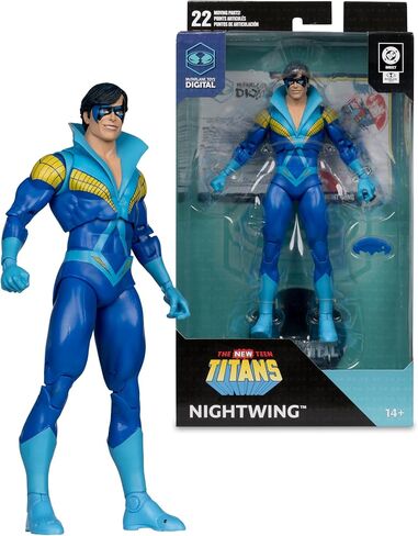 McFarlane Toys- DC Direct Nightwing (Teen Titans) 7in Action Figure مع Digital Collectible in Saudi Arabia