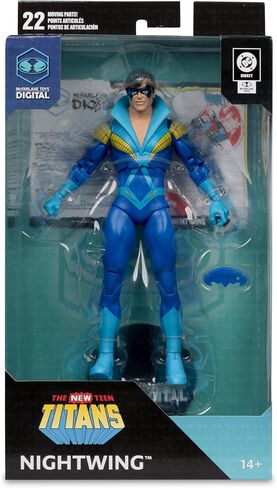 McFarlane Toys- DC Direct Nightwing (Teen Titans) 7in Action Figure مع Digital Collectible in Saudi Arabia
