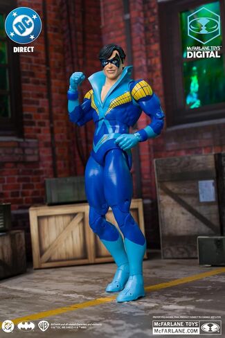 McFarlane Toys- DC Direct Nightwing (Teen Titans) 7in Action Figure مع Digital Collectible in Saudi Arabia