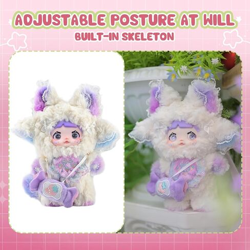 Interesting Fruits Series Plush Blind Box - 3 Expressions Adorable Plush Toys for Collectors - 7.1IN Random Surprise Doll with Unique Designs, 1PCS(1 of 7 Possible Styles) in Saudi Arabia