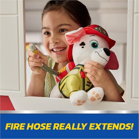 Paw Patrol: Fire Rescue Marshall ، لعبة أفخم مع طفاية النار ، حقيبة الظهر ، وخرطوم ، ألعاب ما قبل المدرسة ، ألعاب الأطفال للبنين والبنات ، تتراوح أعمارهم بين 3 وما فوق ، 10 " in Saudi Arabia