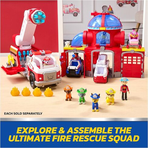 Paw Patrol: Fire Rescue Marshall ، لعبة أفخم مع طفاية النار ، حقيبة الظهر ، وخرطوم ، ألعاب ما قبل المدرسة ، ألعاب الأطفال للبنين والبنات ، تتراوح أعمارهم بين 3 وما فوق ، 10 " in Saudi Arabia