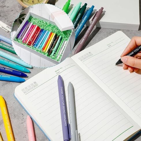 Maitys 120 PCS موظف هدايا شكرا لك الأقلام ملهمة قلم القلم الهدايا التحفيزية للوصول إلى مدبرة المنزل أسبوع الموظفين المعلم العام in Kuwait