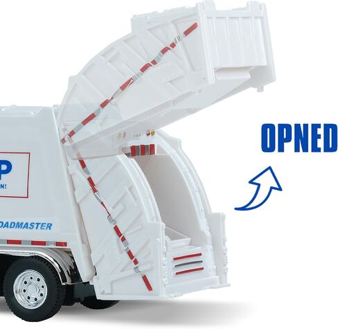 PIRUETA Light & Sound President Donald Trump 2024 Truck Toys, Trump Garbage Truck Collectibles, MAGA, 2024 Election Souvenirs, 1:50 Scale Pull Back Action Alloy Collectible Toys Gift for Trump Fans in Saudi Arabia