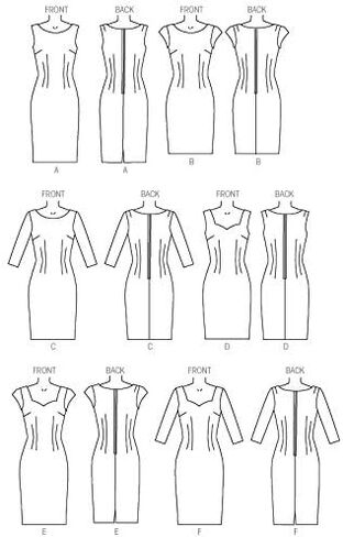 McCall's Pattern Company M7085 Misses '/Miss Petite Dresses ، Size E5 in Saudi Arabia