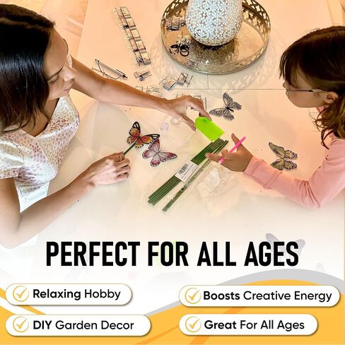 Merch Merch Diamond Art Birds 10 Pack ، Diy Plant Stake Garden Decor ، Birds Diamond Dots للبالغين ، ومجموعات الطلاء الفنية للمجوهرات ، وفنون الأحجار الكريمة المصغرة للبالغين in Saudi Arabia