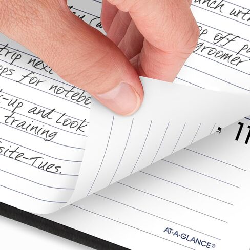 At-A-Glance 2026 Planner ، Weekly & Monthly ، 7 "× 8.75" ، متوسطة ، قابلة لإعادة التعبئة ، التنفيذي ، Dayminder ، Black (G5450026) in Saudi Arabia