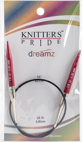 Knitter's Pride-Dreamz Fixed Circular Needles 16", Size 10/6mm in Saudi Arabia