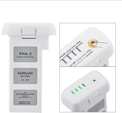 Smart Replacement Battery for DJI Flip(Battery only), 3110 mAh, Li-ion, 22.3V,Life of 31 Minutes,high Capacity,Drone Replacement Batteries(1PCS in Saudi Arabia